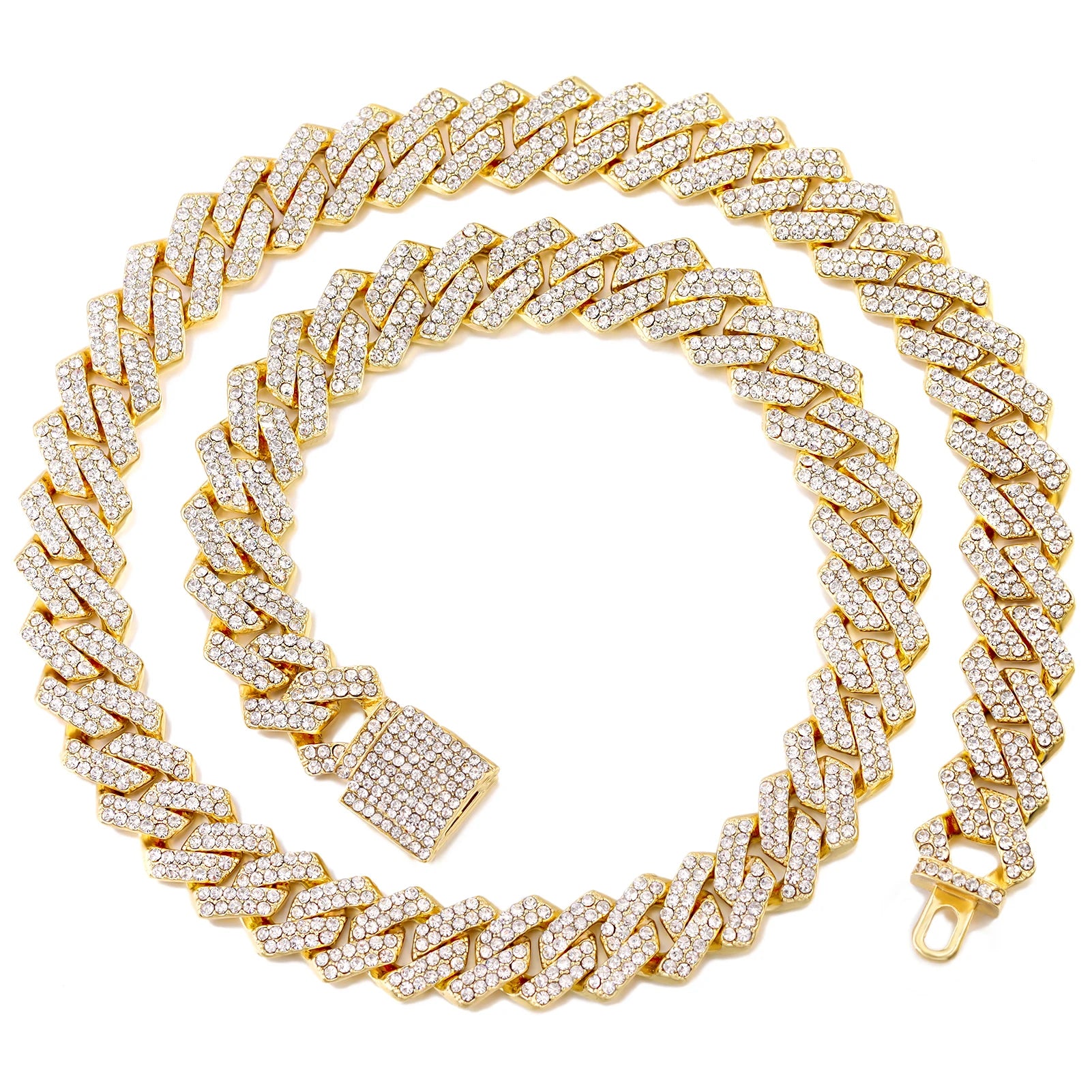 Cuban Iced Chain - NobleHeritageCharms