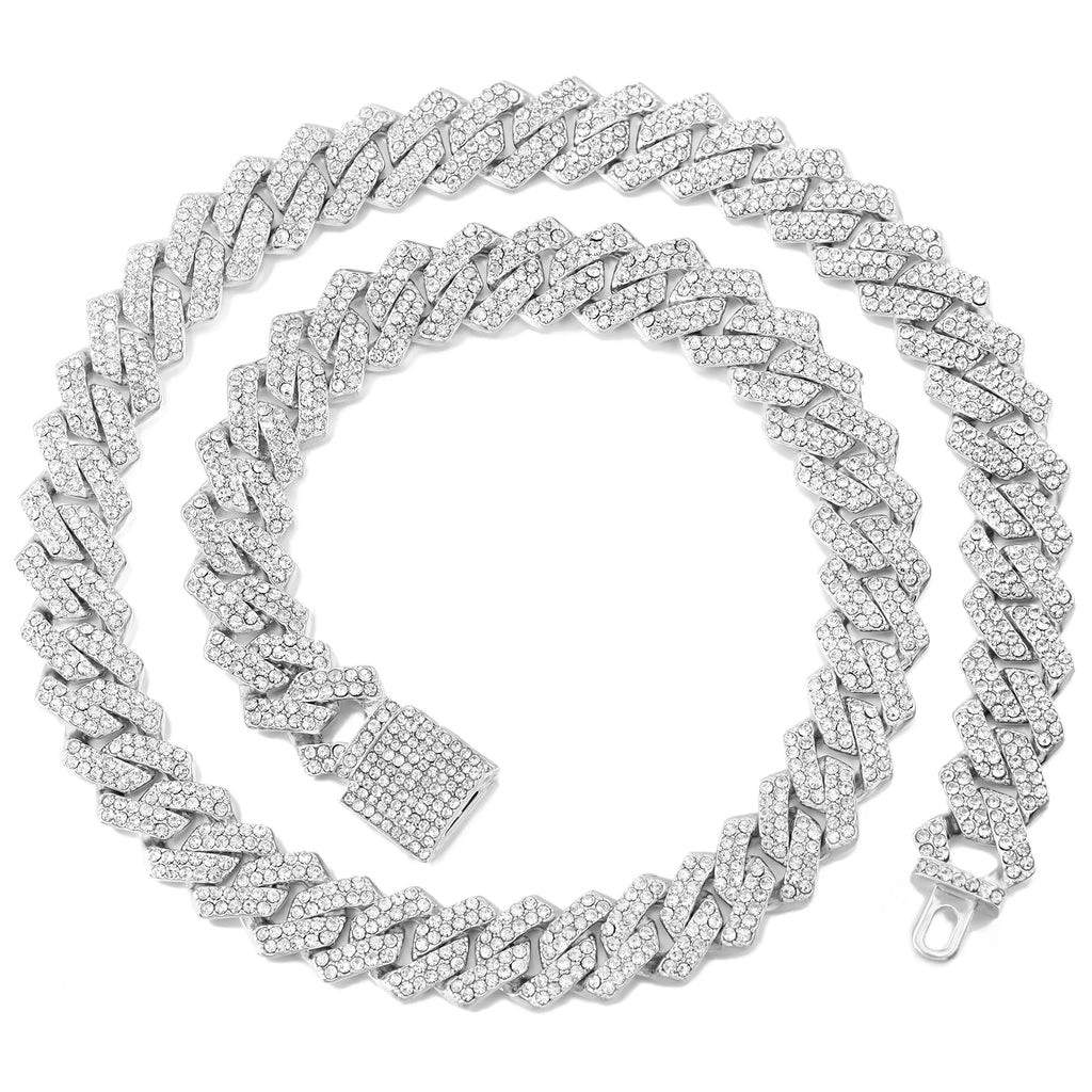 Cuban Iced Chain - NobleHeritageCharms