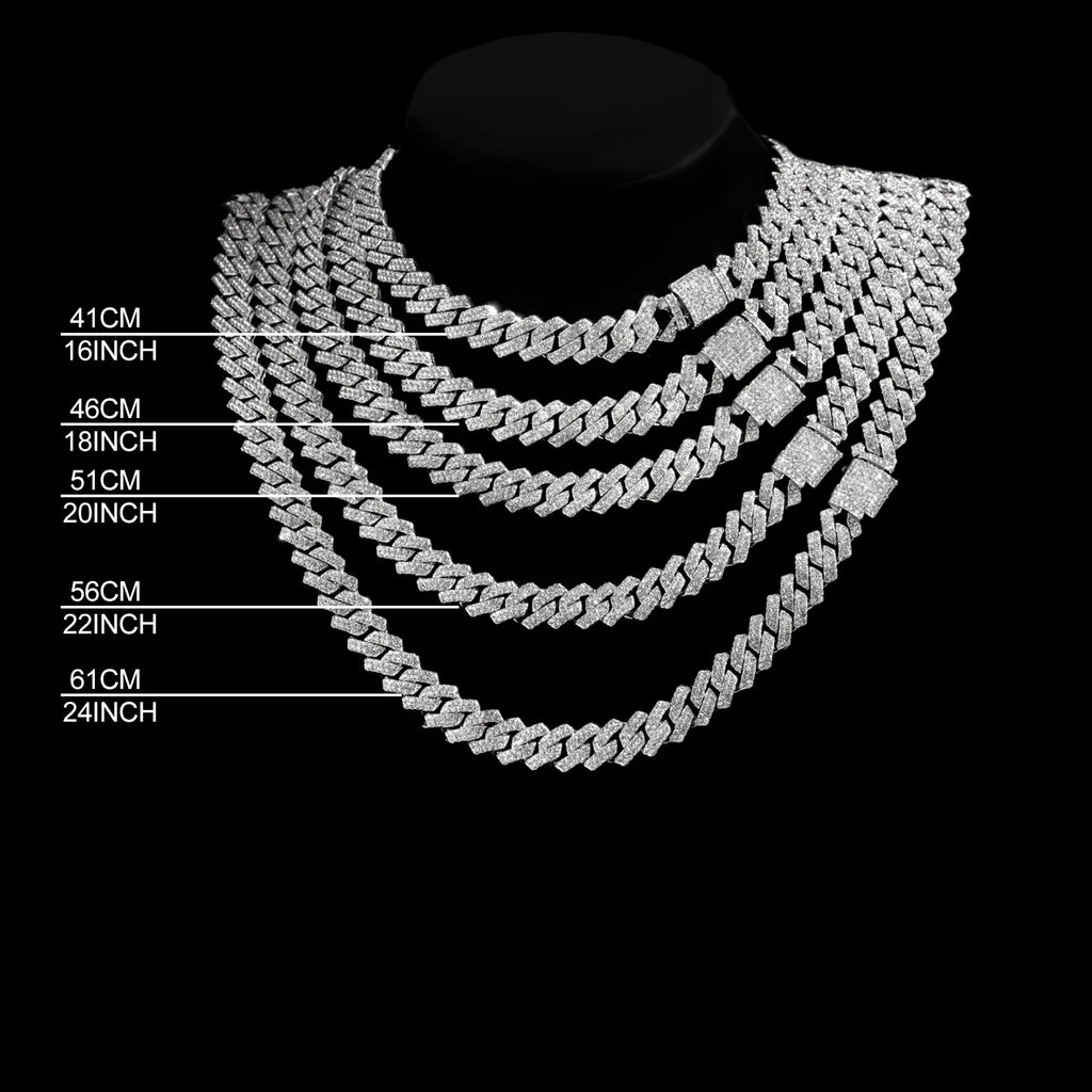 Cuban Iced Chain - NobleHeritageCharms