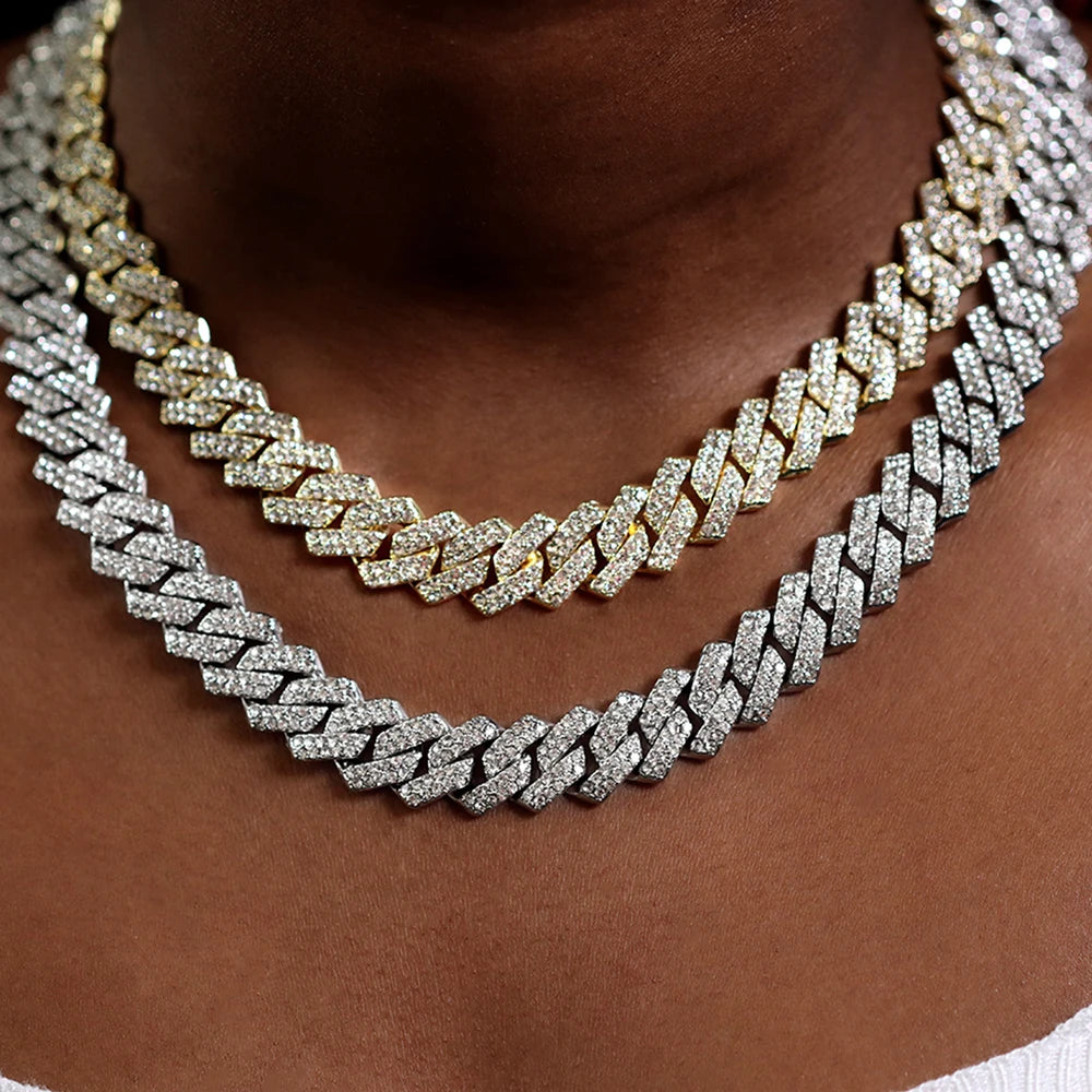 Cuban Iced Chain - NobleHeritageCharms