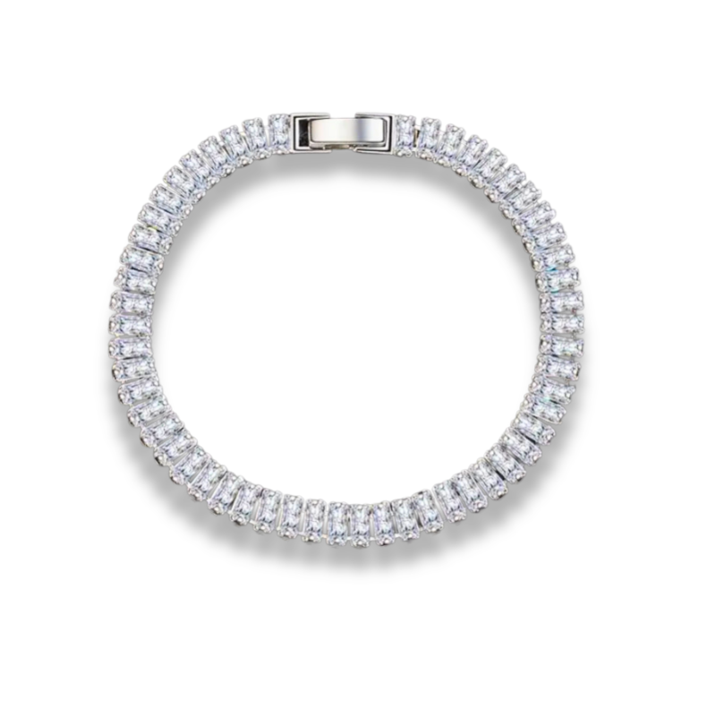 Iced Baguette Bracelet - NobleHeritageCharms