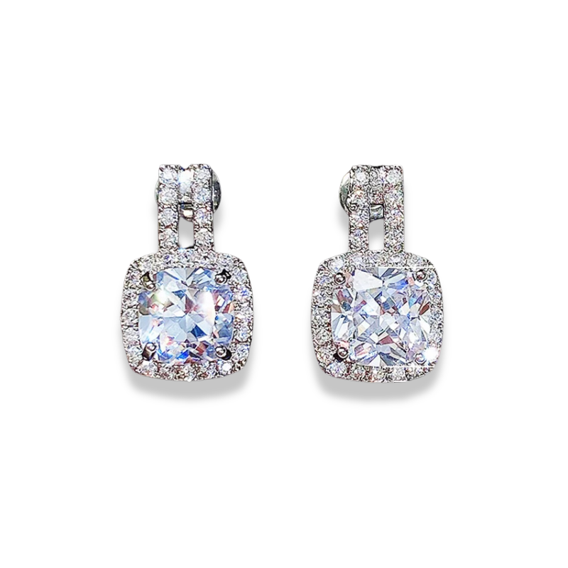 Iced Pendant Earrings